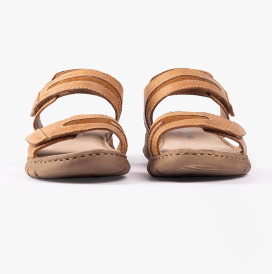 Sandalias para mujer BRENDA 08 Camel - Image 4