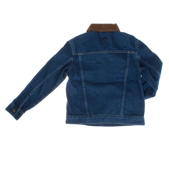 Chaqueta de denim con cuello de pana 430094 niño - Image 4