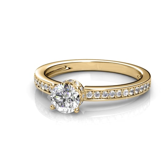 Anillo Elise - Oro y Cristal - Image 3