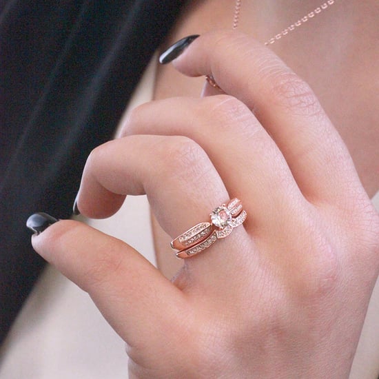 Anillo Emperatriz - Oro rosa y cristal - Image 2