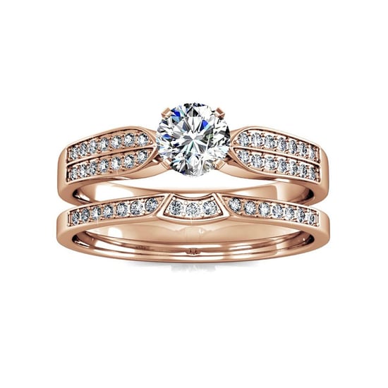 Anillo Emperatriz - Oro rosa y cristal - Image 3