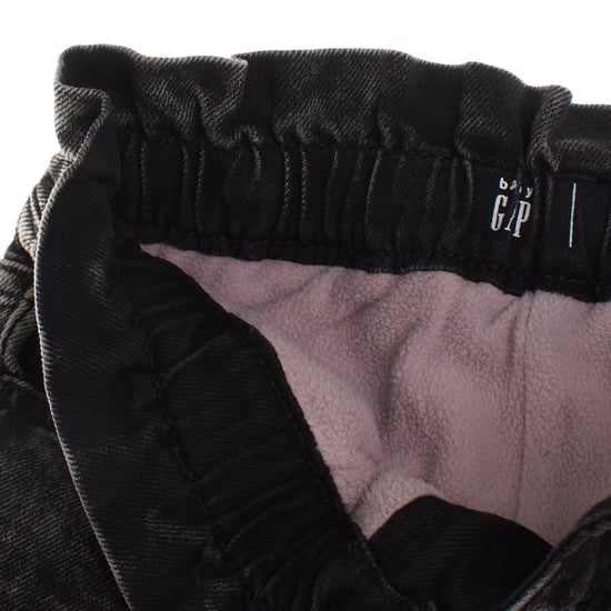 Jeans de mamá forrados de felpa 756139 para niñas - Image 3