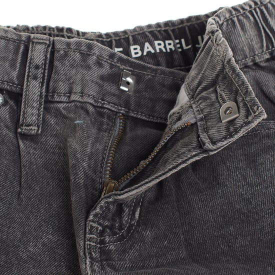 Jeans vaqueros barrel tiro alto 725860 niña - Image 2