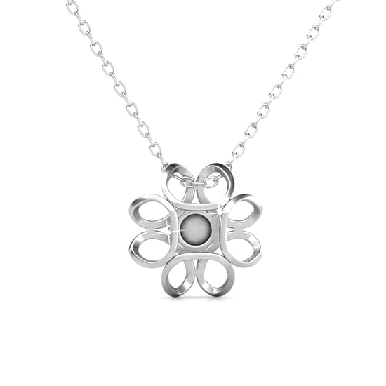 Colgantes de narcisos - Plata y cristal - Image 4