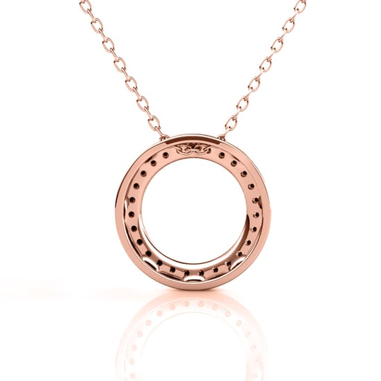 Colgantes Ophir - Oro rosa y cristal - Image 4
