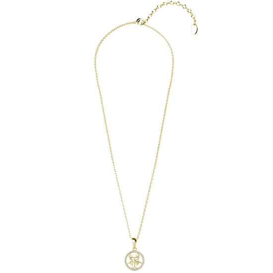 Colgantes del signo del zodiaco Cáncer: oro y cristal - Image 4