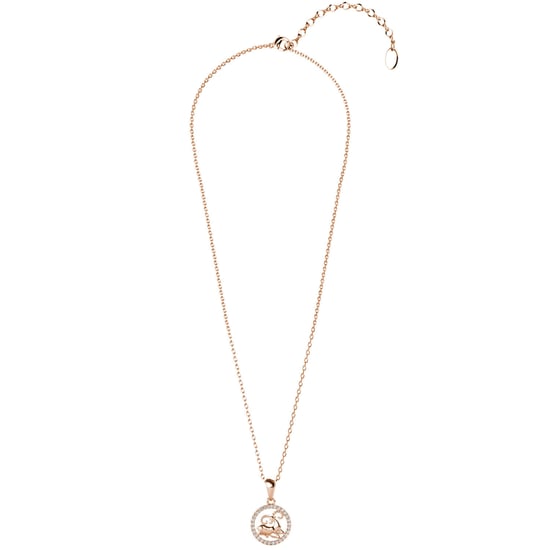 Colgantes del zodiaco Aries: oro rosa y cristal - Image 5