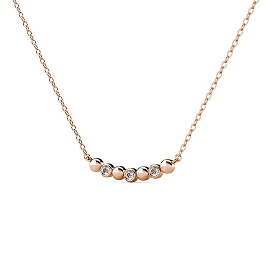 Colgantes Evelyne - Oro rosa y cristal - Image 2