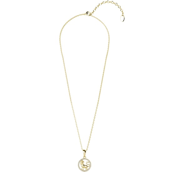Colgantes del zodiaco Leo: oro y cristal - Image 4