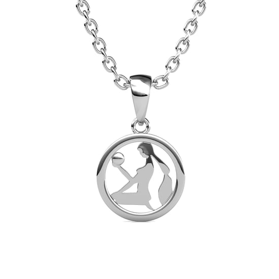 Colgantes del zodiaco Virgo - Plata y cristal - Image 4
