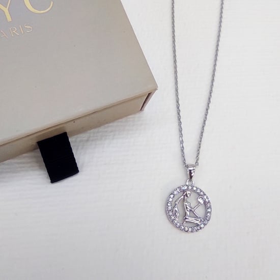 Colgantes del zodiaco Virgo - Plata y cristal - Image 6