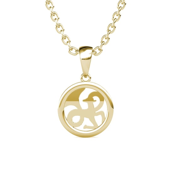 Colgantes del zodiaco Capricornio - Oro y cristal - Image 3