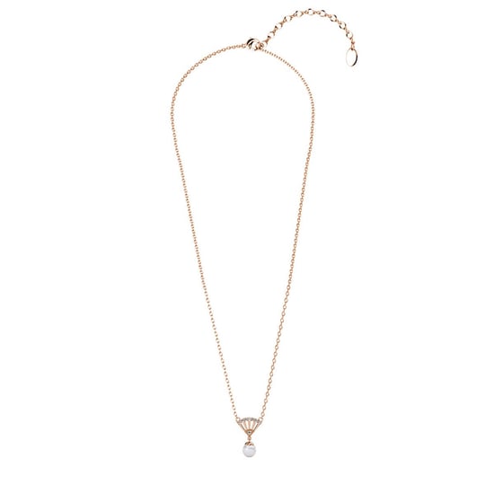 Colgantes de perlas Ingride - Oro rosa y cristal - Image 4