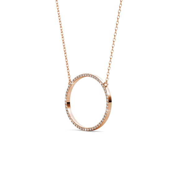 Colgantes Olina - Oro rosa y cristal - Image 2