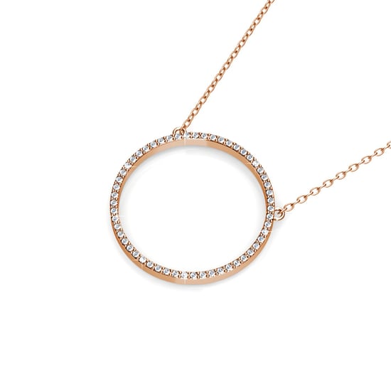 Colgantes Olina - Oro rosa y cristal - Image 3