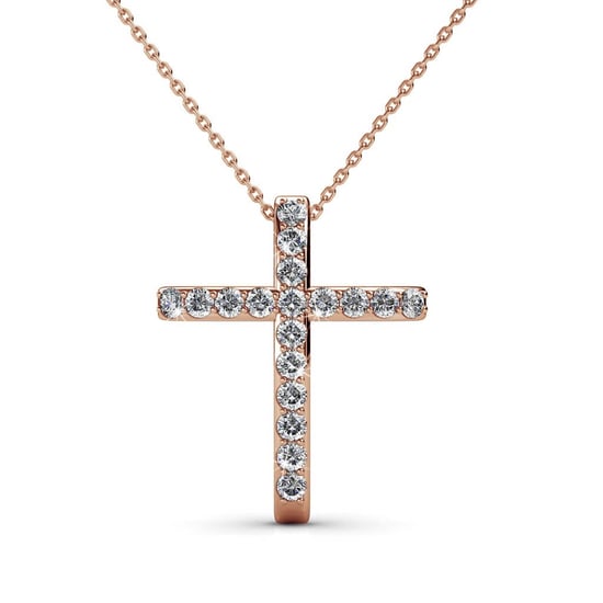 Colgantes Traverse - Oro rosa y cristal - Image 1