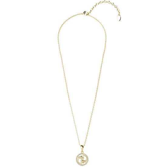 Colgantes del zodiaco Piscis: oro y cristal - Image 4