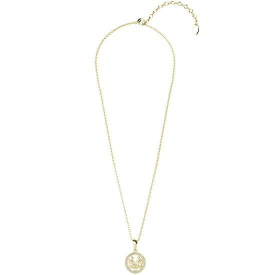 Colgantes del zodiaco Géminis: oro y cristal - Image 4