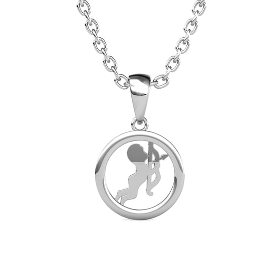Colgantes del zodiaco Sagitario - Plata y cristal - Image 4