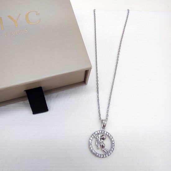 Colgantes del zodiaco Sagitario - Plata y cristal - Image 6