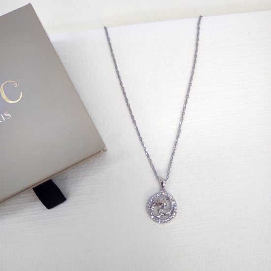 Colgantes del zodiaco Piscis - Plata y cristal - Image 6