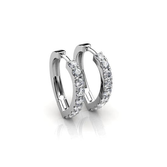 Pendientes Ariane - Plata y Cristal - Image 3