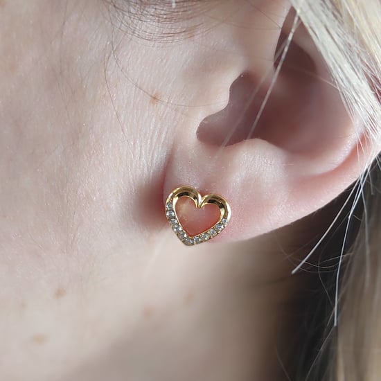 Pendientes Lovett - Oro y Cristal - Image 2