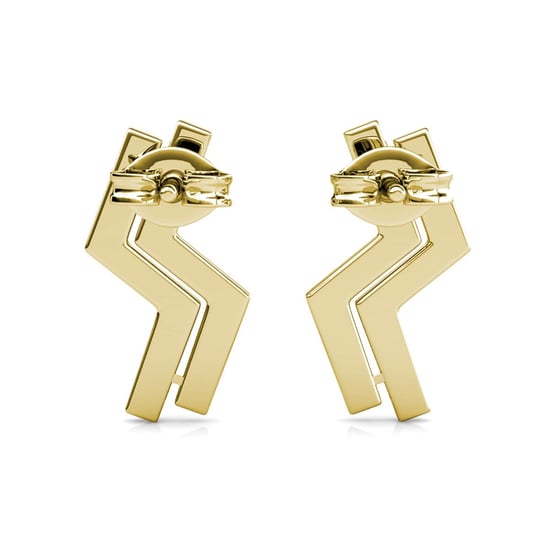 Pendientes Brontide - Oro y Cristal - Image 4