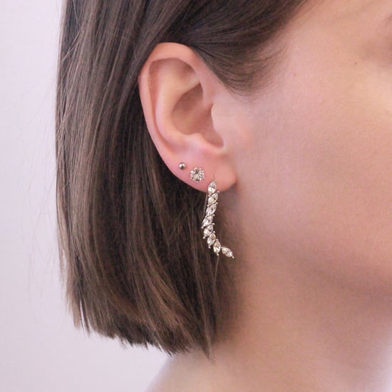Pendientes Clematis - Plata y Cristal - Image 2
