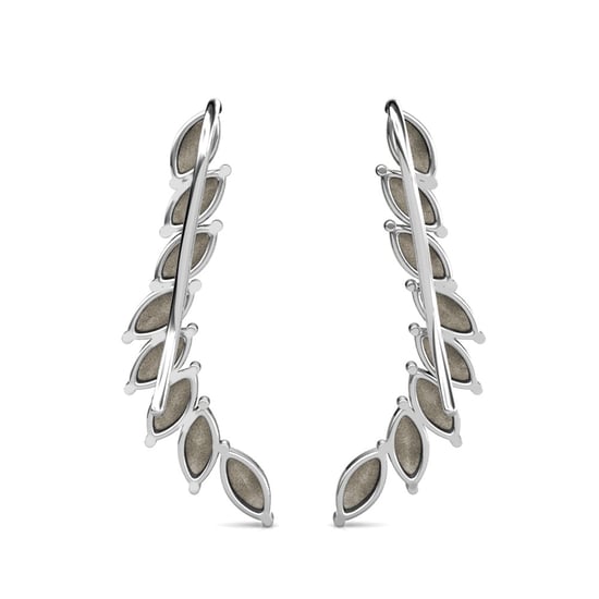 Pendientes Clematis - Plata y Cristal - Image 5