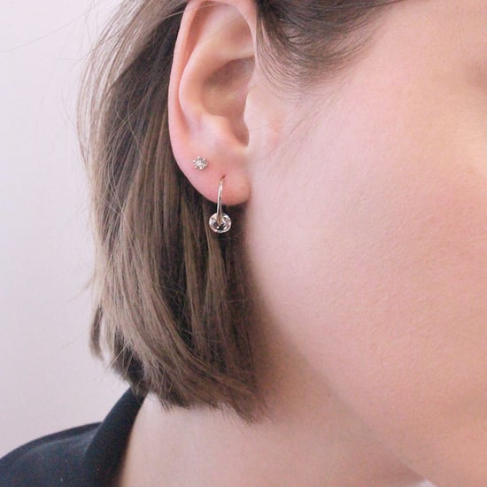 Pendientes con clase - Plata y cristal - Image 2