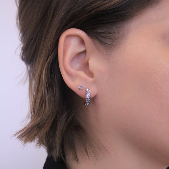 Pendientes Perry - Plata y Cristal - Image 2