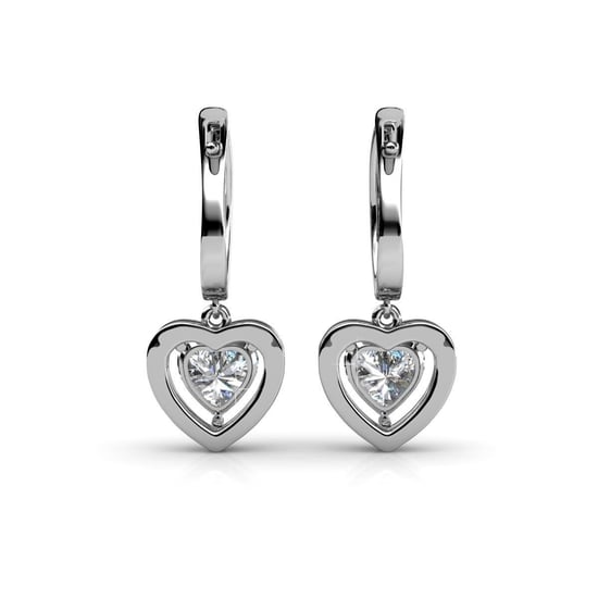 Pendientes Only Love - Plata y Cristal - Image 3