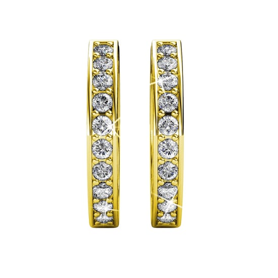 Pendientes Perry - Oro y Cristal - Image 3