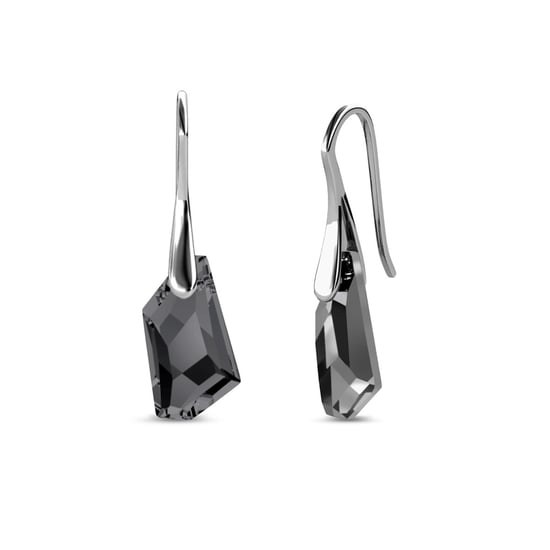 Pendientes Caballero de Plata - Plata y Negro - Image 1