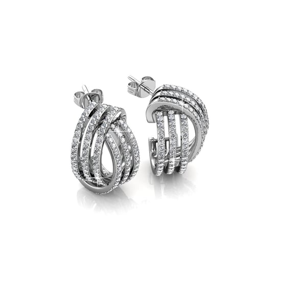 Pendientes Cherish - Plata y Cristal - Image 2