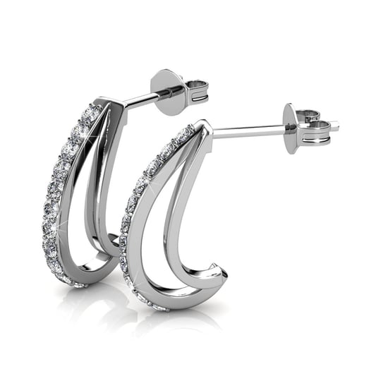 Pendientes Joyce - Plata y Cristal - Image 3