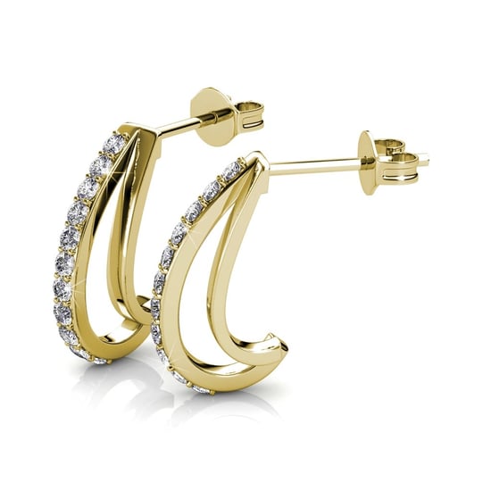 Pendientes Joyce - Oro y Cristal - Image 3