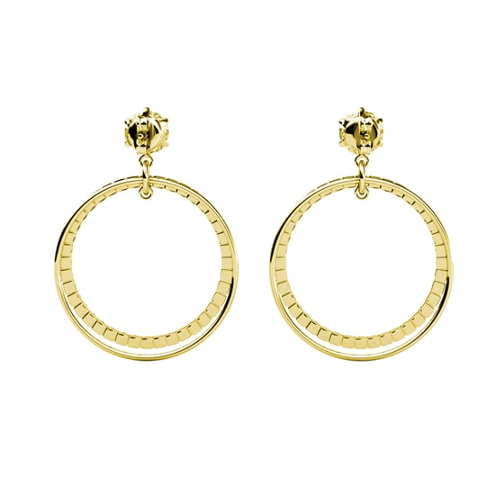 Pendientes Ariel - Oro y Cristal - Image 4