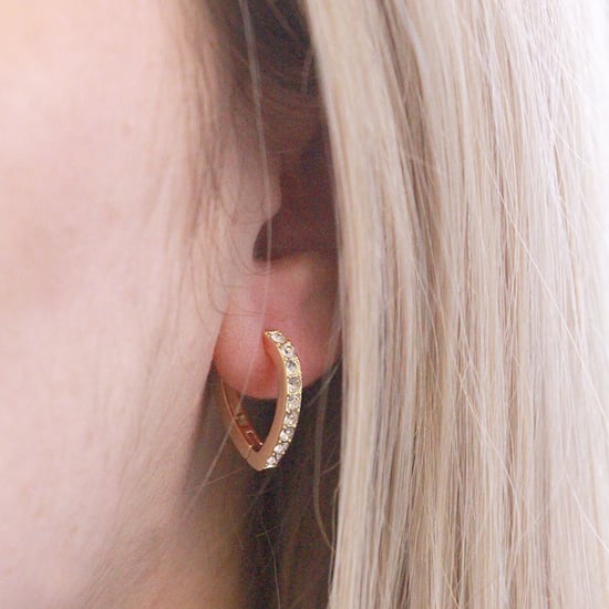 Pendientes Ariane - Oro y Cristal - Image 2