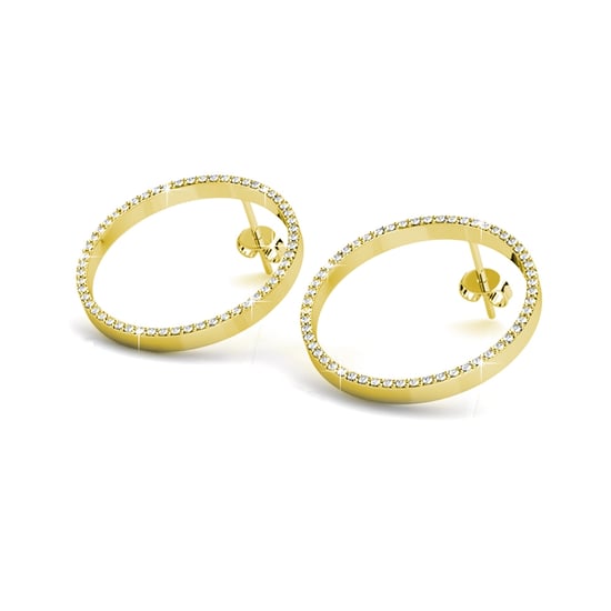 Pendientes Olina - Oro y Cristal - Image 3