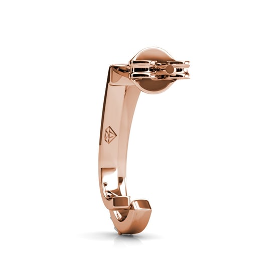 Pendientes Joyce - Oro rosa y cristal - Image 4