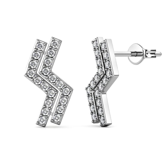 Pendientes Brontide - Plata y Cristal - Image 1
