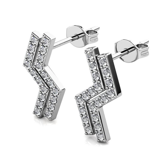 Pendientes Brontide - Plata y Cristal - Image 3