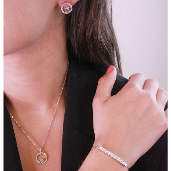 Conjuntos Mia Amory - Plata y Cristal - Image 2