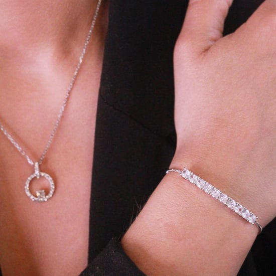 Conjuntos Mia Amory - Plata y Cristal - Image 4
