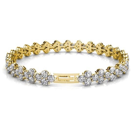 Pulseras Princesa - Oro y Cristal - Image 3