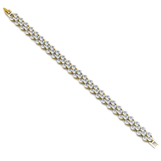 Pulseras Princesa - Oro y Cristal - Image 4