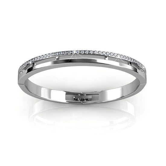 Pulseras elegantes de plata y cristal - Image 3