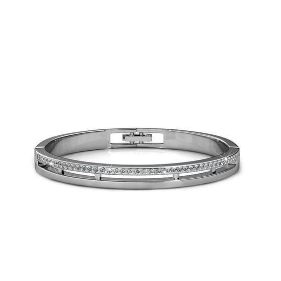 Pulseras elegantes de plata y cristal - Image 4